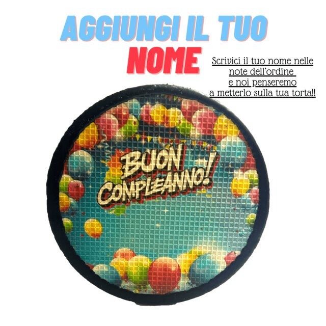 Torta Tre Monti La Serenissima personalizzabile con nome
